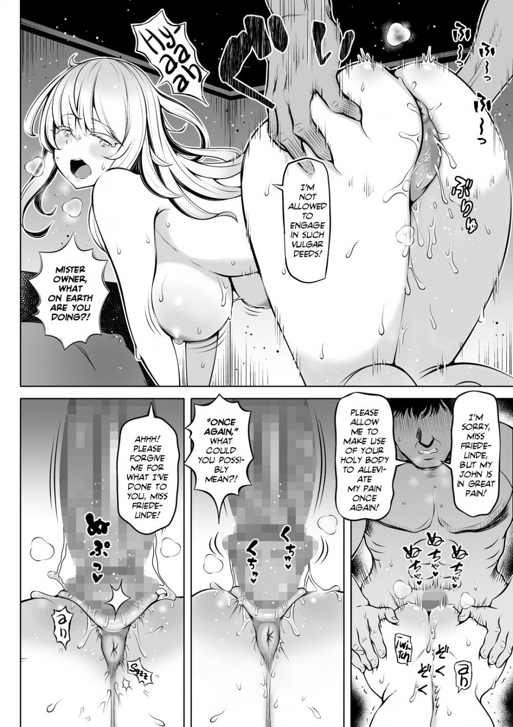 Hentai Manga Comic-Sleeping Saintess's Relief Hole!-Read-31